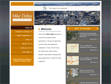 Tablet Screenshot of mikedallas.com